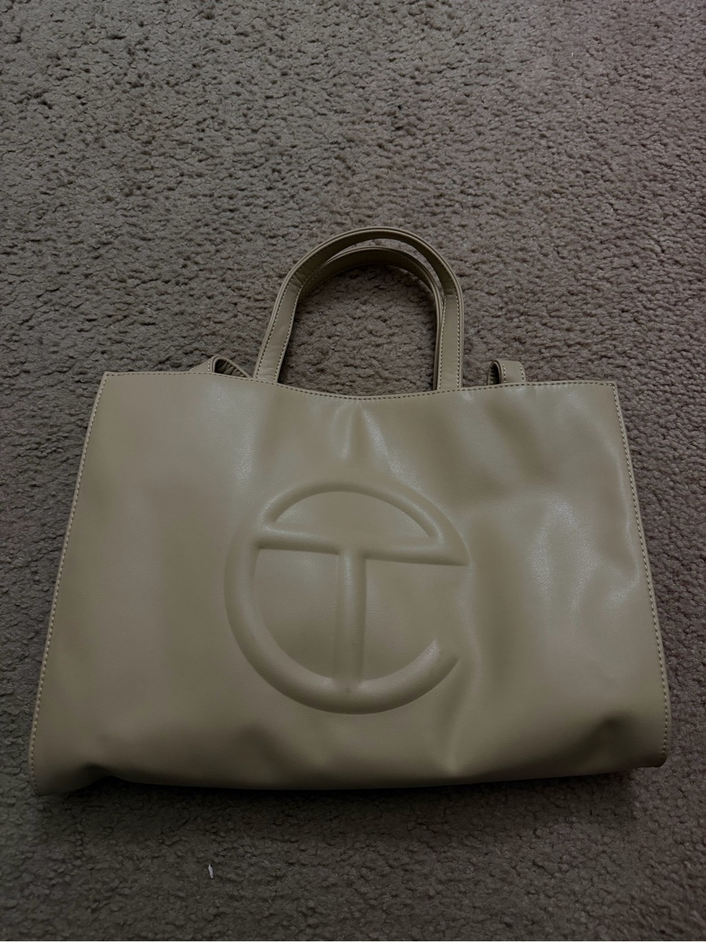 Telfar Beige Medium Tote